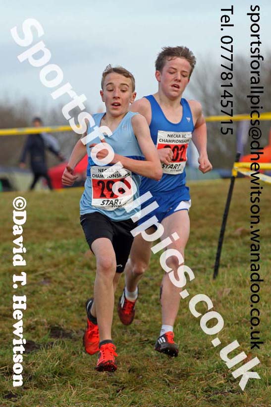 Boys under-15s North Eastern Cross Country, Aykley Heads, Durham. Photo: David T. Hewitson/Sports for All Pics